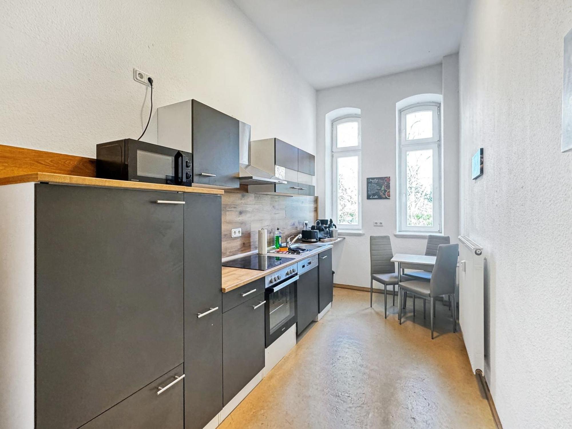 Ferienwohnung Villa Nieske - Jugendstil Denkmal, Free Wlan & Parken, Self Check-In, Smart-Tv Herzberg  Exterior foto